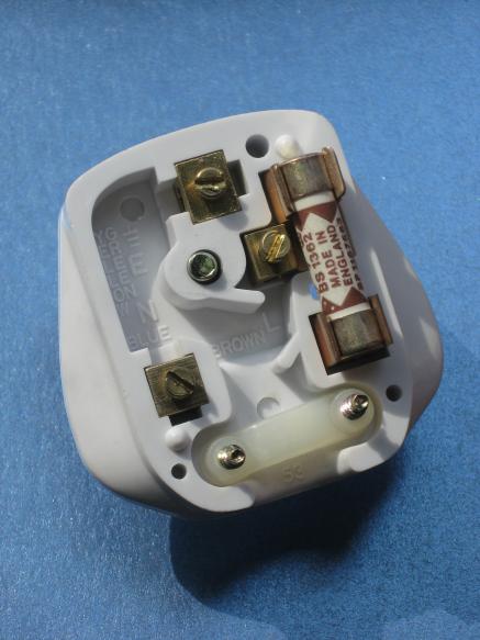 Internal View of UK Plug